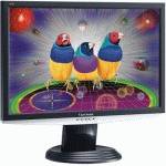 монитор ViewSonic VX1940W-4 Черно-Серебристый