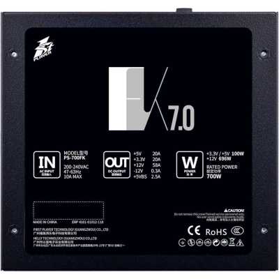 блок питания 1STPLAYER FK 700W PS-700FK Черный