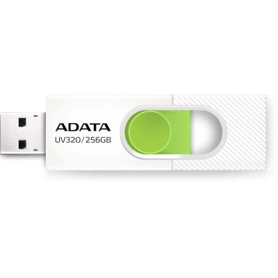 флешка A-Data 256GB UV320 White-Green Белый, зеленый