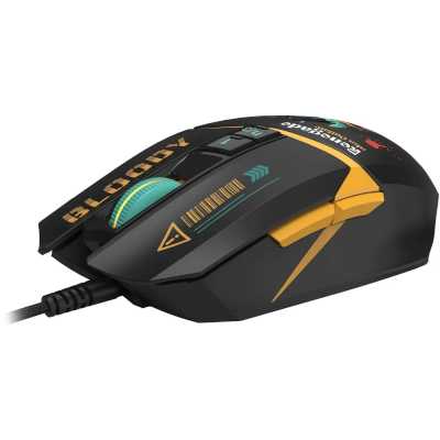 мышь A4Tech Bloody W63 Max Renegade Черный, рисунок