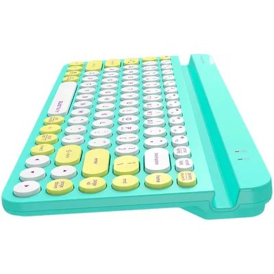 клавиатура A4Tech Fstyler FBK30 Avocado Зеленый-белый