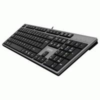 клавиатура A4Tech KD-300 Серебристый-черный