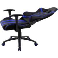 игровое кресло AeroCool AC120 AIR-BB черно-синий