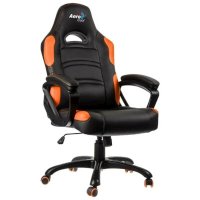 игровое кресло AeroCool AC80C-BO черно-оранжевый