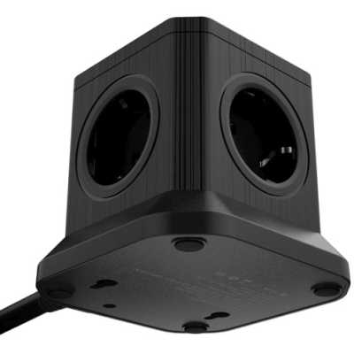 сетевой фильтр AGNI TP-VE4U5E-2m-black черный