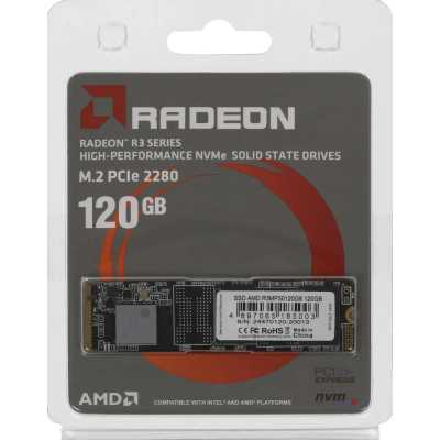 SSD диск AMD Radeon R3 Series 120Gb R3MP30120G8 Черный