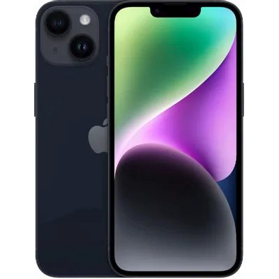 смартфон Apple iPhone 14 256GB Midnight MVUV3CH/A черный