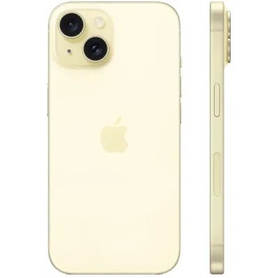 смартфон Apple iPhone 15 128GB Yellow MTLF3ZA/A желтый