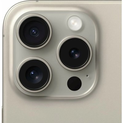 смартфон Apple iPhone 15 Pro 128GB Natural Titanium MV933CH/A бежевый титан