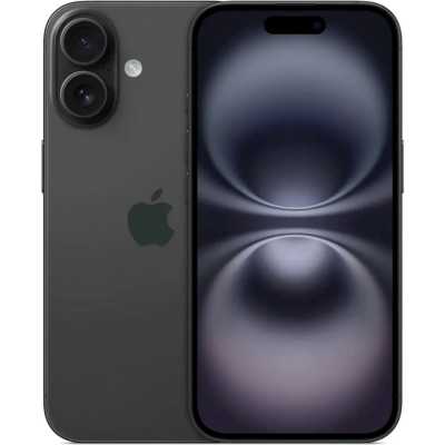смартфон Apple iPhone 16 128GB Black MYDQ3J/A черный