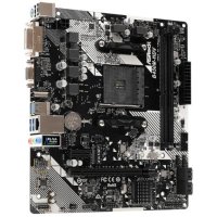 материнская плата ASRock B450M-HDV R4.0 Черный