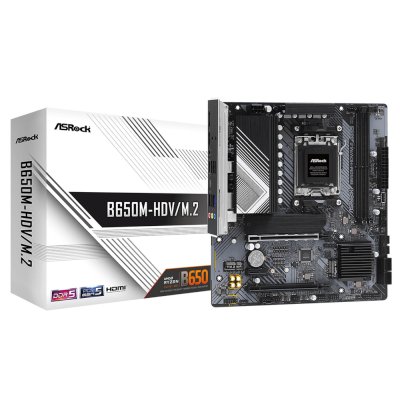 материнская плата ASRock B650M-HDV/M.2 Черный