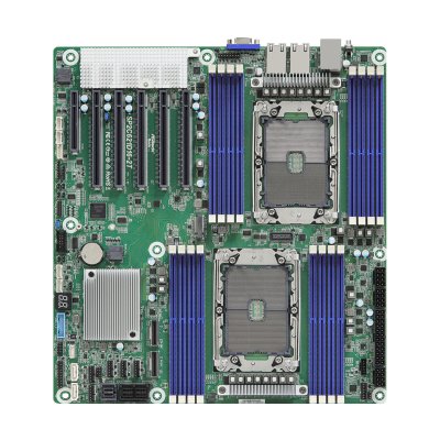 материнская плата ASRock SP2C621D16-2T Черный