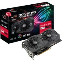 видеокарта ASUS AMD Radeon RX 570 8Gb ROG-STRIX-RX570-O8G-GAMING