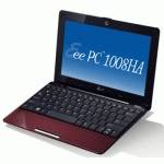 нетбук ASUS EEE PC 1008HA 2/160/Red/Win XP