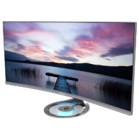 монитор ASUS Designo MX34VQ Черно-Серебристый