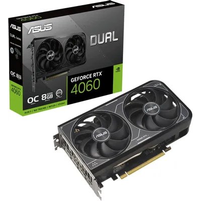видеокарта ASUS nVidia GeForce RTX 4060 8Gb DUAL-RTX4060-O8G-V2