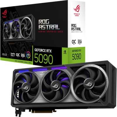 видеокарта ASUS nVidia GeForce RTX 5090 32Gb ROG-ASTRAL-RTX5090-O32G-GAMING