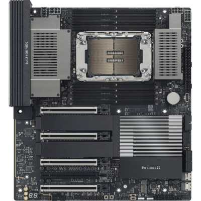 материнская плата ASUS Pro WS W890-Sage Черный