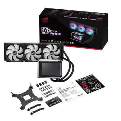 кулер ASUS ROG Ryuo IV 360 ARGB Black Черный