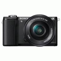 фотоаппарат Sony Alpha A5000LB kit Черный