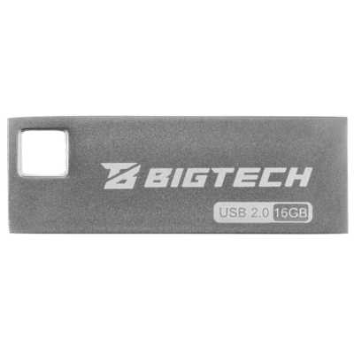 флешка BigTech 16GB UFD010 Серебристый