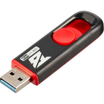 флешка BigTech 64GB UFD032 Черный, красный