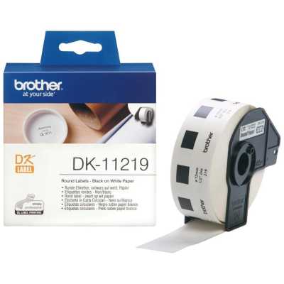 картридж Brother DK11219 белый