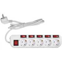 сетевой фильтр Buro 500SH-1.8-SW-W белый