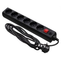 сетевой фильтр Buro 600SH-16-3-B черный