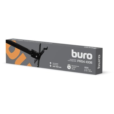 кронштейн Buro PR04-100B черный