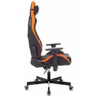 игровое кресло Бюрократ KNIGHT OUTRIDER BO черно-оранжевый