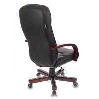 офисное кресло Бюрократ T-9908/WALNUT черный