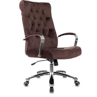 офисное кресло Бюрократ T-9928SL/FABR/BROWN коричневый