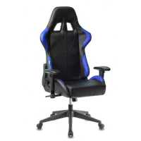 игровое кресло Бюрократ VIKING 5 AERO BLUE черно-синий