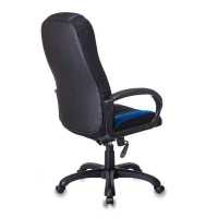 игровое кресло Бюрократ VIKING-9-BL+BLUE черно-синий