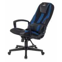 игровое кресло Бюрократ ZOMBIE 9 BLUE черно-синий