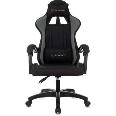 игровое кресло Бюрократ ZOMBIE Void Black/Grey черный-серый