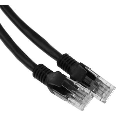 патч-корд Cablexpert PP6U-1M/BK Черный