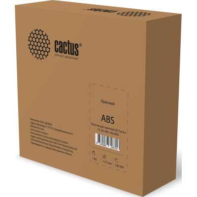 пластик для 3D принтера Cactus CS-3D-ABS-1KG-RED