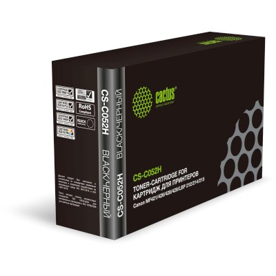 картридж Cactus CS-C052H черный