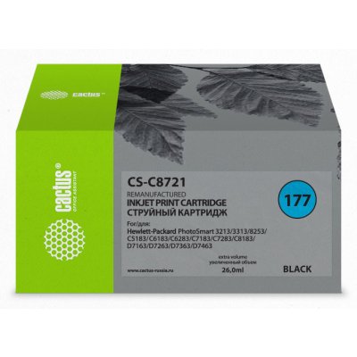 картридж Cactus CS-C8721 черный