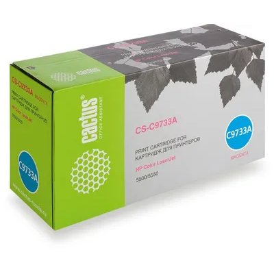 картридж Cactus CS-C9733A пурпурный