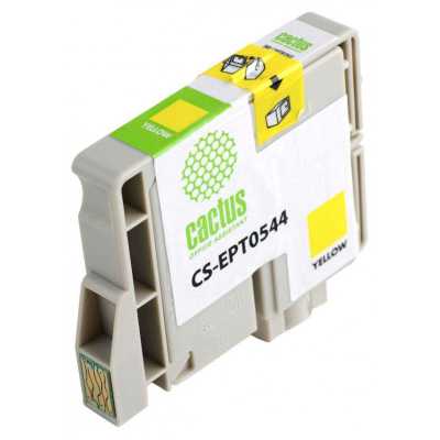 картридж Cactus CS-EPT0544 желтый
