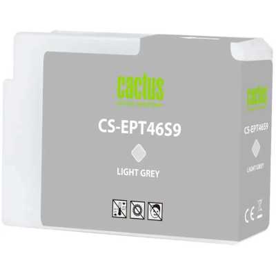 картридж Cactus CS-EPT46S9 светло-серый пигментный