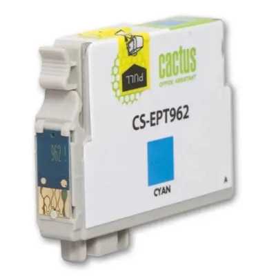 картридж Cactus CS-EPT962 голубой
