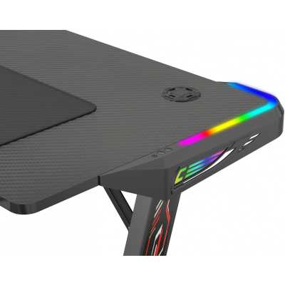 стол игровой Cactus CS-GTZ-BK-RGB