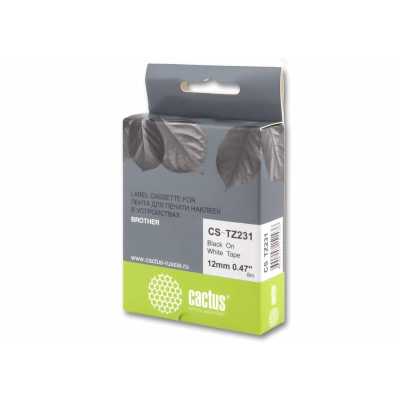 картридж Cactus CS-TZ231 черный