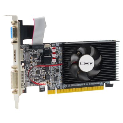 видеокарта CBR nVidia GeForce GT 210 1Gb VGA-AFGT210-1G-RTL