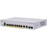 коммутатор Cisco CBS250-8P-E-2G-EU